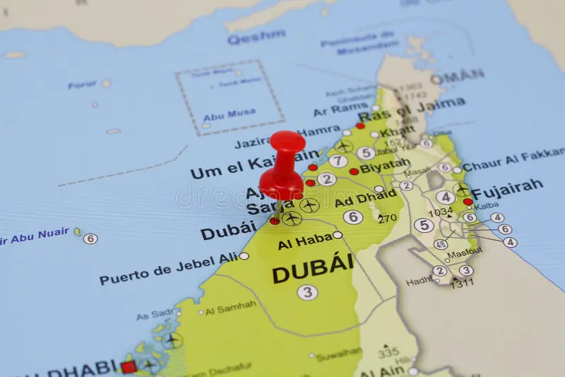 Dubai Map